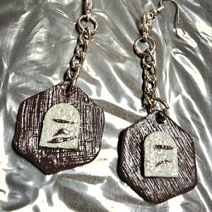 Cute Tombstone Earrings or Charms